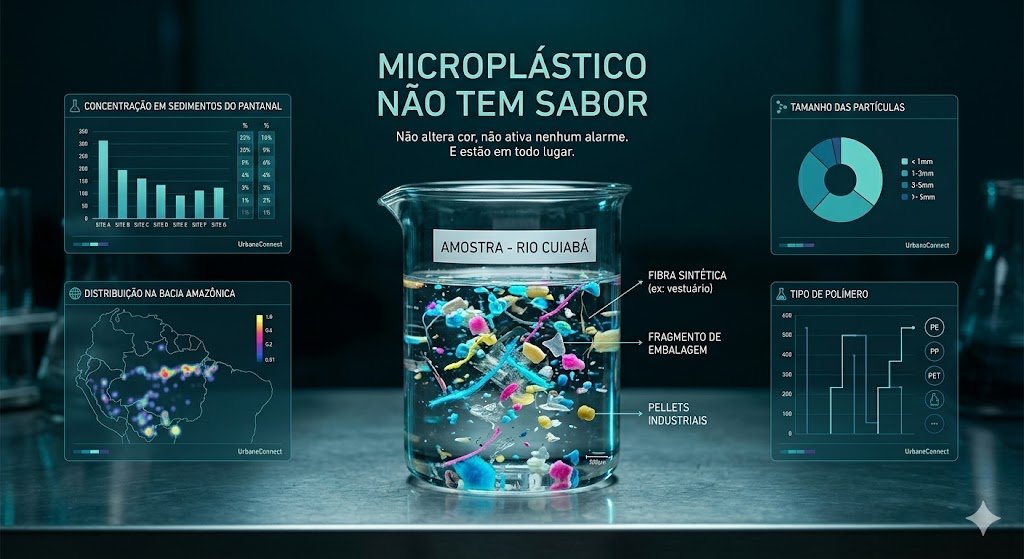 Microplástico Não Tem Sabor — Rios do Brasil Central