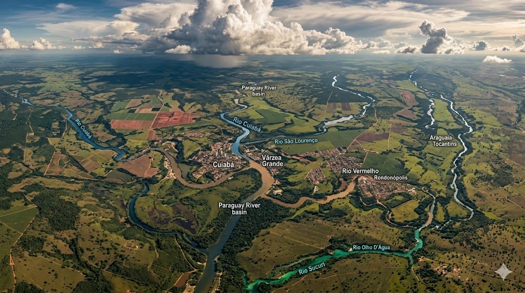 Mapa de Valorização Hídrica
