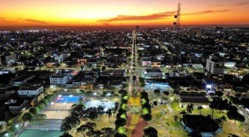Centro urbano de Sorriso